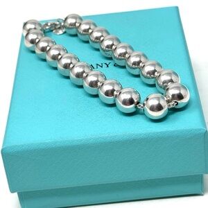 Authentic Tiffany & Co. Ball Beaded 10mm Bracelet.